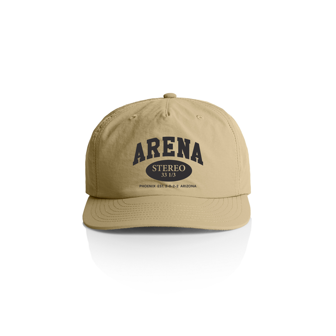 Khaki Thirty-Three 1/3rd Surf Cap | Arena Apparel
