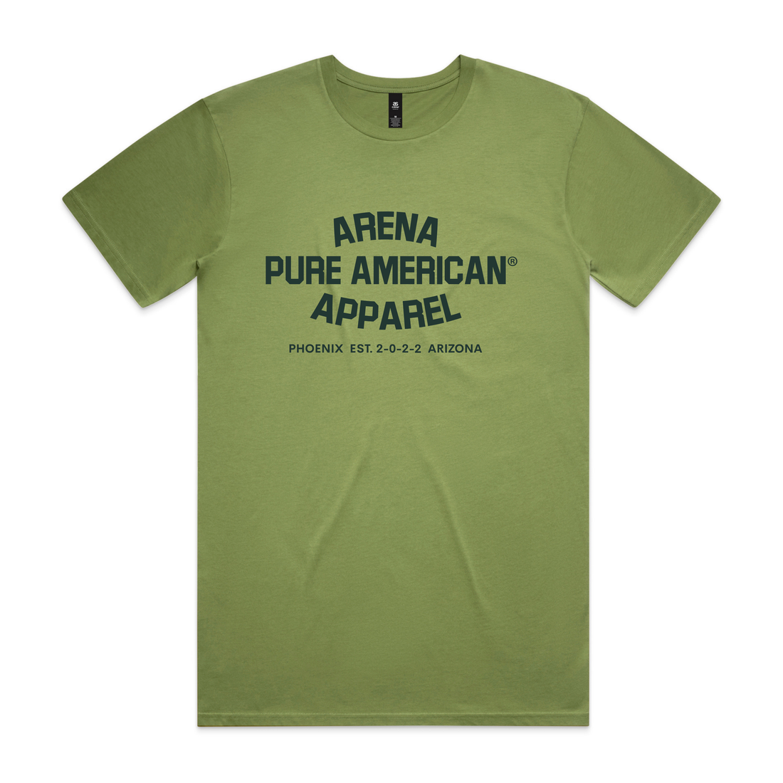 Kiwi Pure American Staple Tee | Arena Apparel