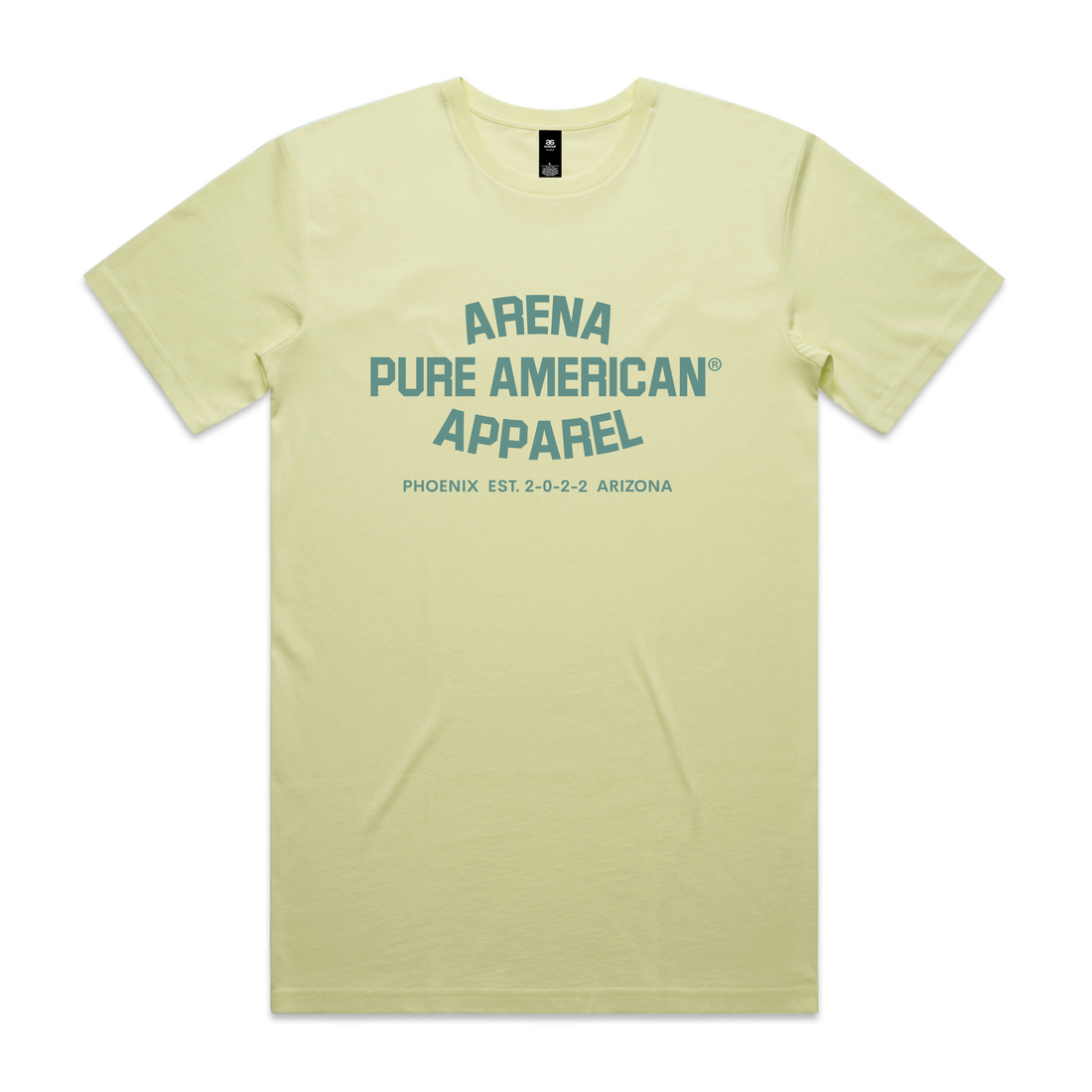 Lime Pure American Staple Tee | Arena Apparel