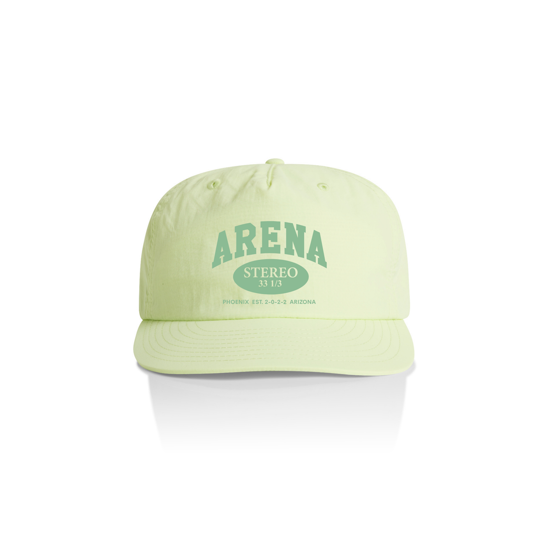 Lime Thirty-Three 1/3rd Surf Cap | Arena Apparel