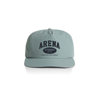 Light blue cap with 'Arena Stereo' text on a white background