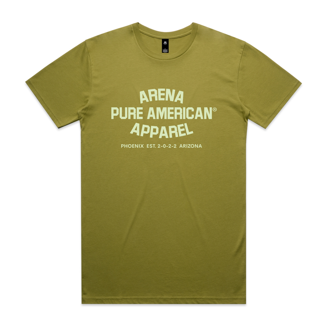 Moss Pure American Staple Tee | Arena Apparel