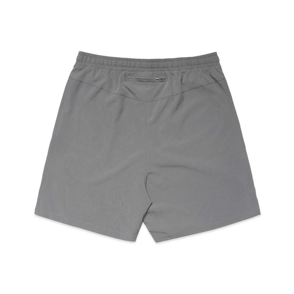 Men's Active Shorts 18" |Arena Custom Blanks - Arena Prints - Back - Shadow - Grey