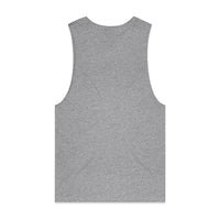 Men's Barnard Tank | Arena Custom Blanks - Arena Prints - Back - Athletic Heather - Grey