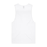 Men's Barnard Tank | Arena Custom Blanks - Arena Prints - Back - White