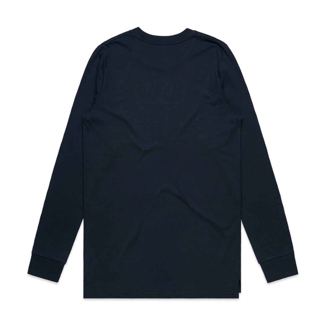 Men's Base Long Sleeve Shirt | Arena Custom Blanks - Arena Prints - Back - Navy - Blue