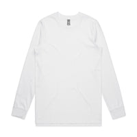 Men's Base Long Sleeve Shirt | Arena Custom Blanks - Arena Prints - Front - White