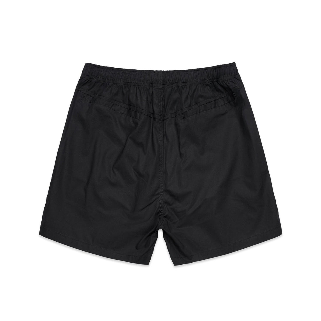 Men's Beach Shorts 17" | Arena Custom Blanks - Arena Prints - Back - Black