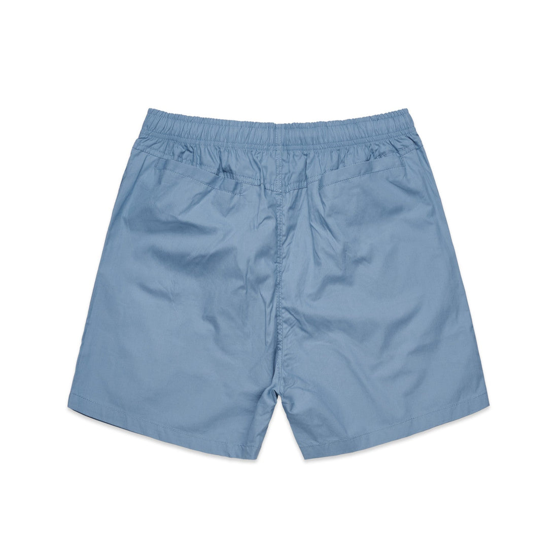 Men's Beach Shorts 17" | Arena Custom Blanks - Arena Prints - Back - Carolina Blue - Blue