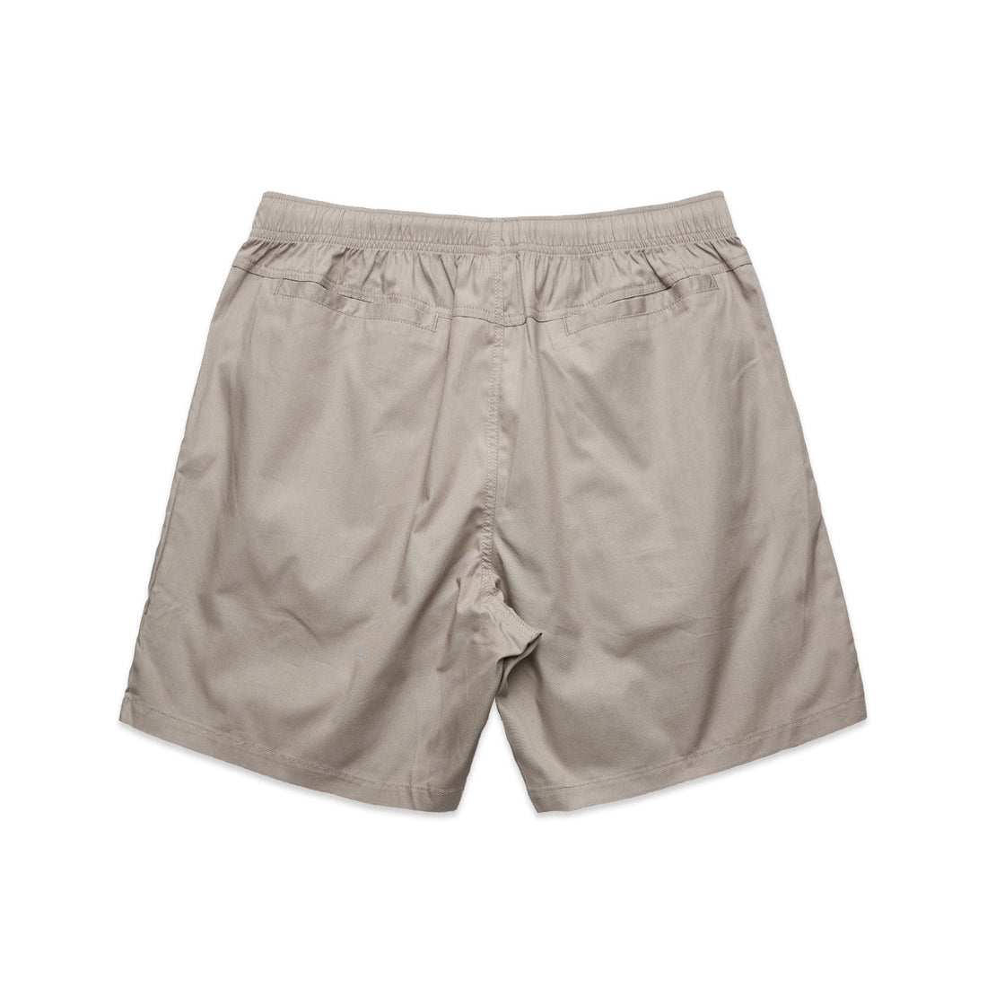 Men's Beach Shorts 17" | Arena Custom Blanks - Arena Prints - Back - Mushroom - Brown