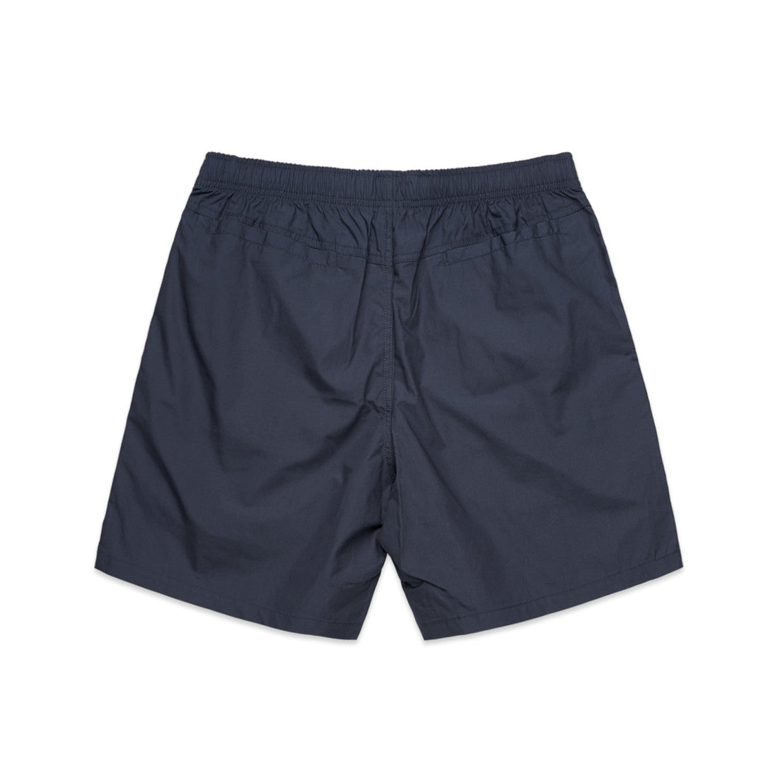 Men's Beach Shorts 17" | Arena Custom Blanks - Arena Prints - Back -  Petrol Blue - Blue