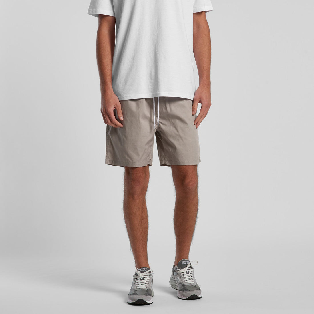 Men's Beach Shorts 17" | Arena Custom Blanks - Arena Prints - Modeled Shot -  Front