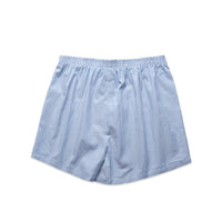 Men's Boxer Shorts | Arena Custom Blanks - Arena Prints - Back - Blue - White