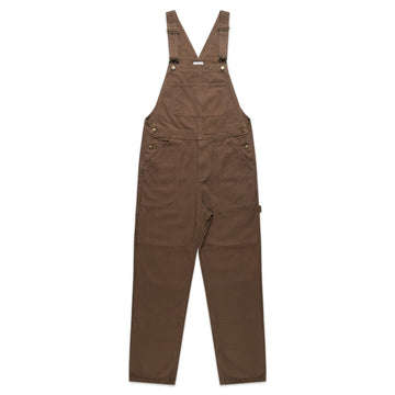 Men's Canvas Overalls | Arena Custom Blanks - Arena Prints - Front - Walnut - Brown