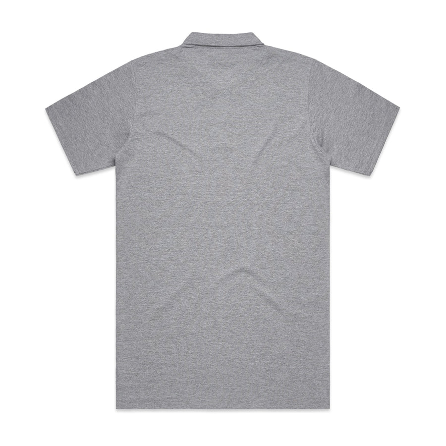 Men's Chad Polo | Arena Custom Blanks - Arena Prints - Back - Athletic Heather - Grey