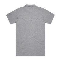 Men's Chad Polo | Arena Custom Blanks - Arena Prints - Back - Athletic Heather - Grey