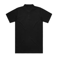 Men's Chad Polo | Arena Custom Blanks - Arena Prints - Back - Black