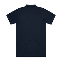 Men's Chad Polo | Arena Custom Blanks - Arena Prints - Back - Navy - Blue