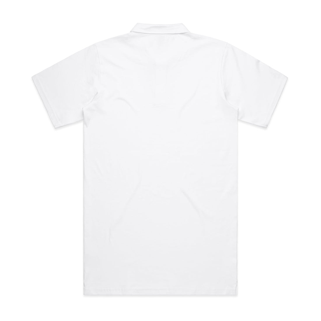 Men's Chad Polo | Arena Custom Blanks - Arena Prints - Back - White
