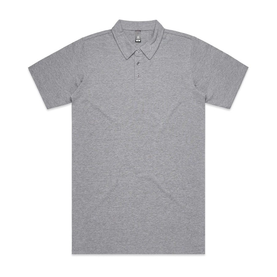 Men's Chad Polo | Arena Custom Blanks - Arena Prints - Front - Athletic Heather - Grey