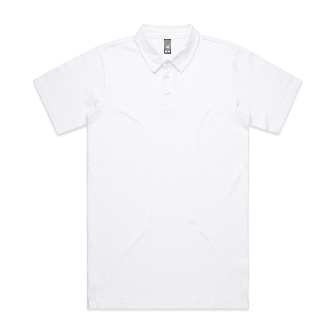 Men's Chad Polo | Arena Custom Blanks - Arena Prints - Front - White