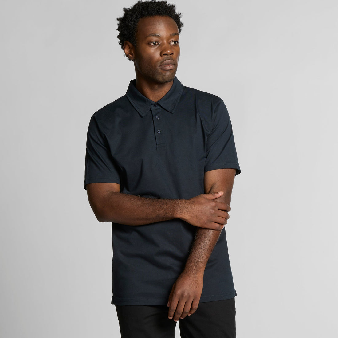 Men's Chad Polo | Arena Custom Blanks - Arena Prints - Modeled Shot - Cover