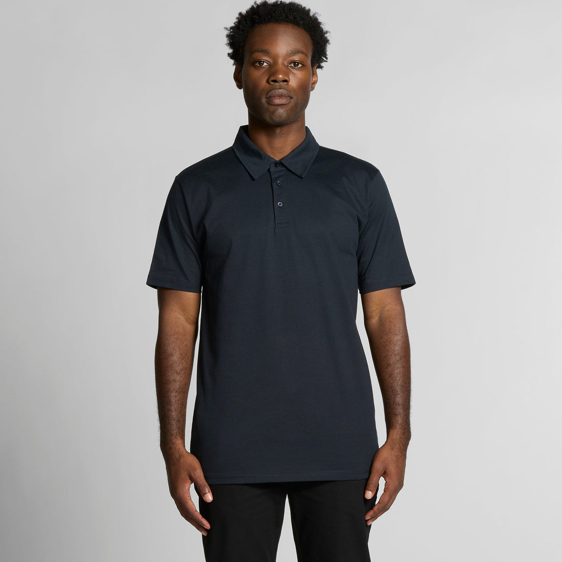 Men's Chad Polo | Arena Custom Blanks - Arena Prints - Modeled Shot - Front