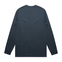 Men's Classic Long Sleeve Tee | Arena Custom Blanks - Arena Prints - Back - Petrol Blue - Blue
