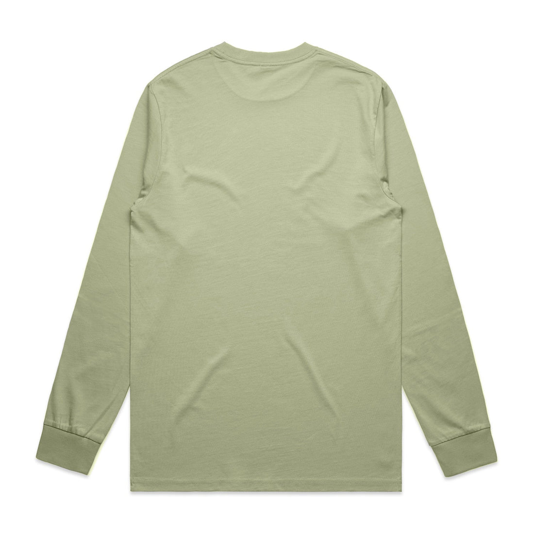 Men's Classic Long Sleeve Tee | Arena Custom Blanks - Arena Prints - Back - Pistachio - Green