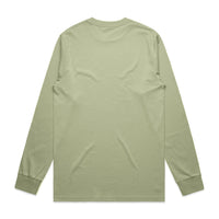Men's Classic Long Sleeve Tee | Arena Custom Blanks - Arena Prints - Back - Pistachio - Green