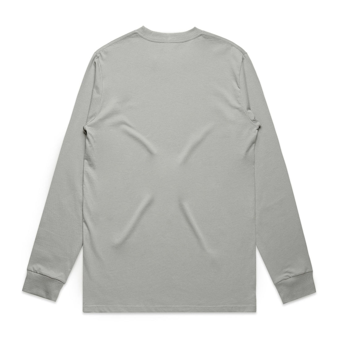 Men's Classic Long Sleeve Tee | Arena Custom Blanks - Arena Prints - Back - Storm - Grey