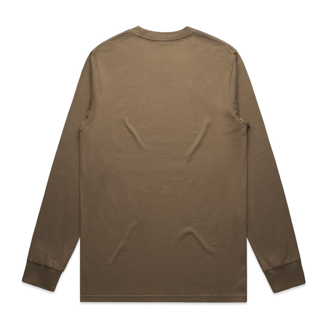 Men's Classic Long Sleeve Tee | Arena Custom Blanks - Arena Prints - Back - Walnut - Brown
