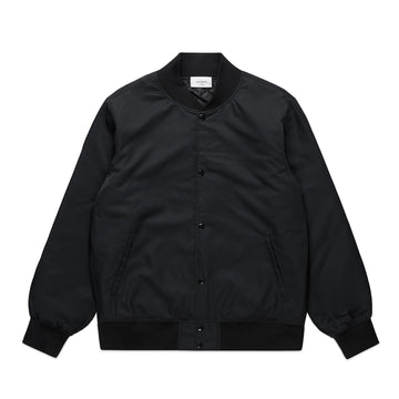 Men's College Bomber Jacket | Arena Custom Blanks - Arena Prints - Front - Black