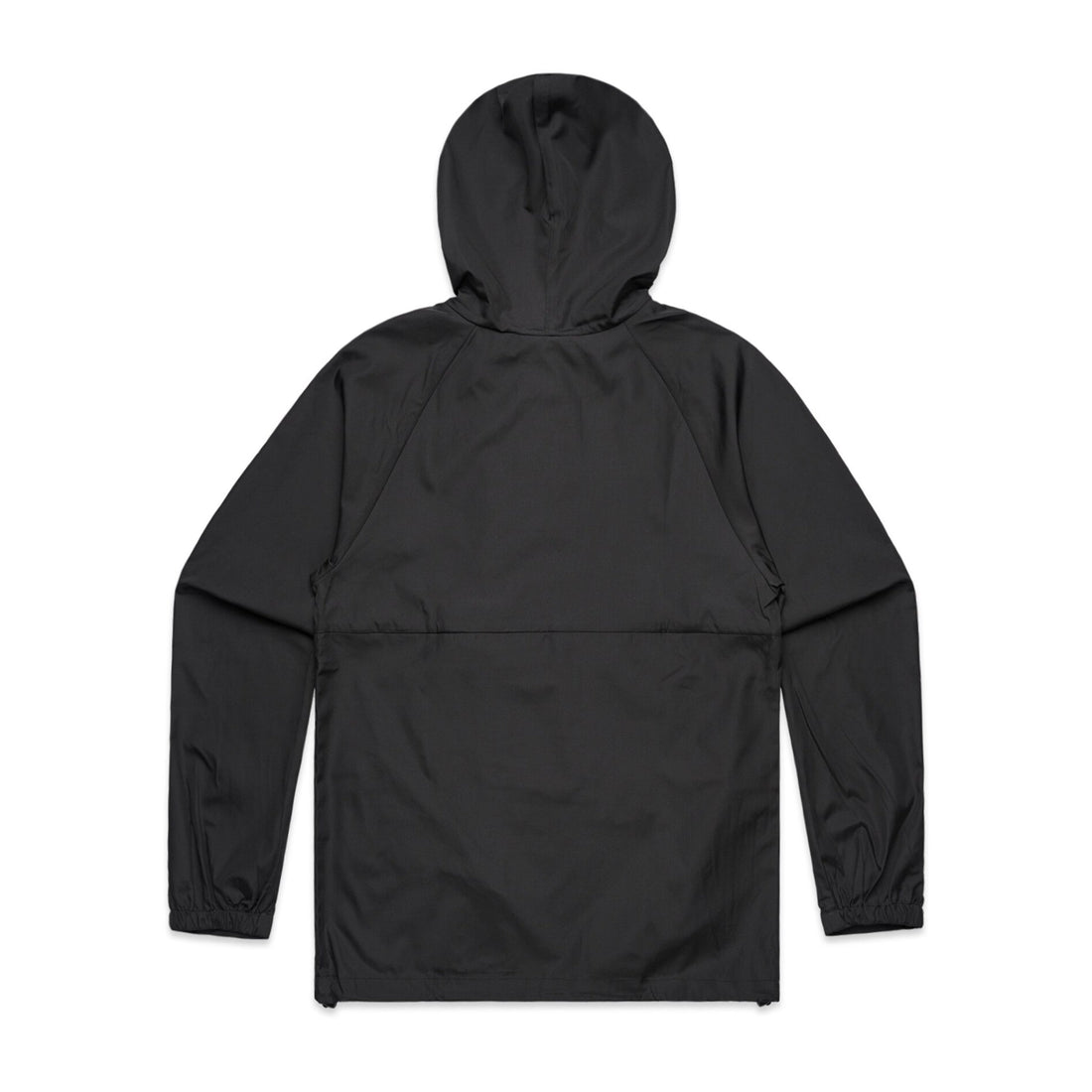 Men's Cyrus Windbreaker | Arena Custom Blanks - Arena Prints - Back - Black
