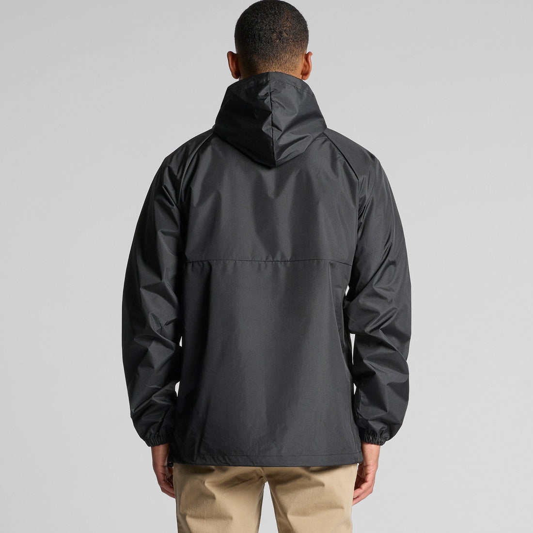 Men's Cyrus Windbreaker | Arena Custom Blanks - Arena Prints - Modeled Shot - Back
