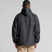 Men's Cyrus Windbreaker | Arena Custom Blanks - Arena Prints - Modeled Shot - Back