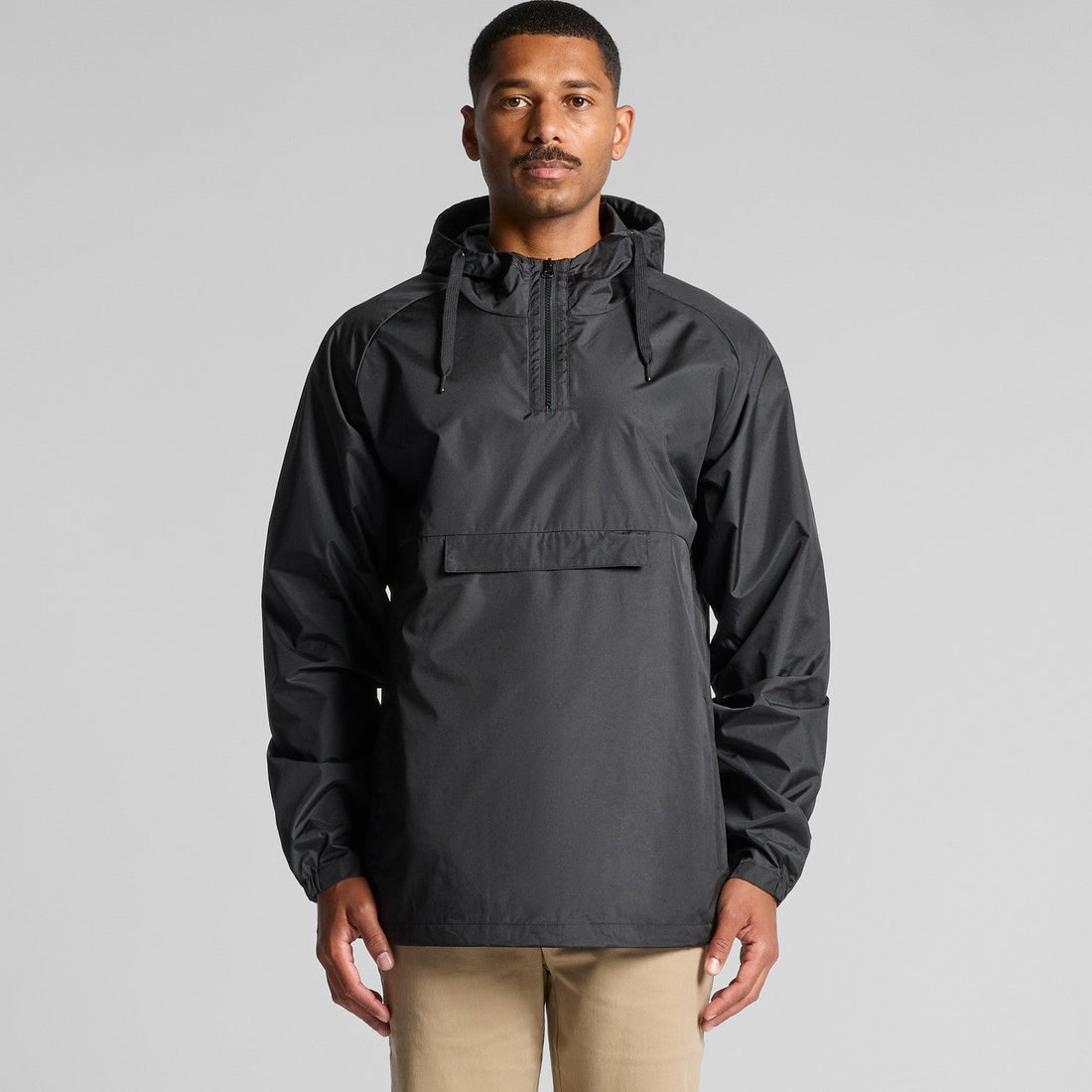 Men's Cyrus Windbreaker | Arena Custom Blanks - Arena Prints - Modeled Shot - Front