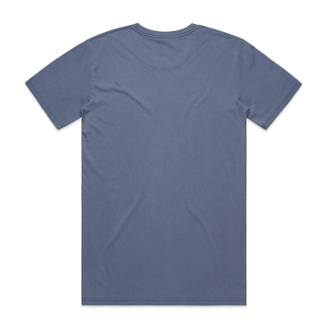 Men's Faded Tee Shirt |Arena Custom Blanks - Arena Prints - Back  - Faded Blue - Blue