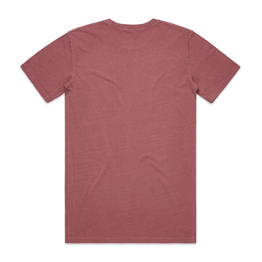 Men's Faded Tee Shirt |Arena Custom Blanks - Arena Prints - Back - Faded Wine - Red