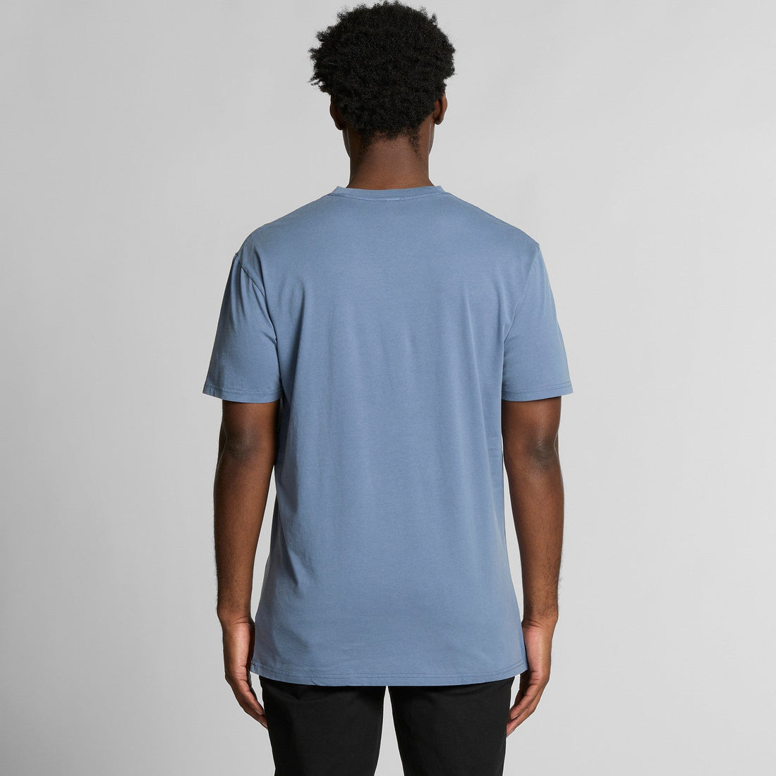 Men's Faded Tee Shirt |Arena Custom Blanks - Arena Prints - Modeled Shot - Back