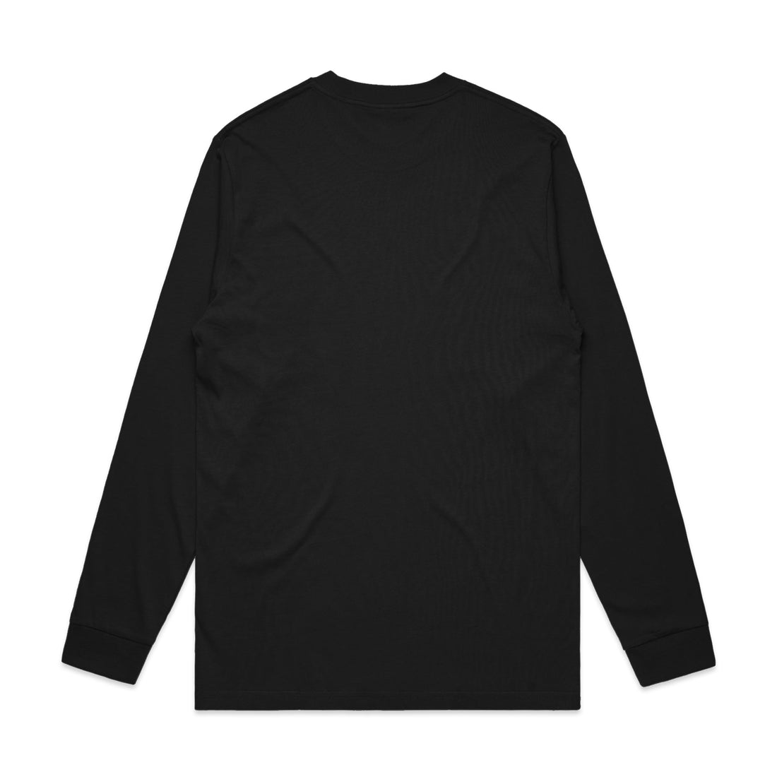 Men's General Long Sleeve Tee | Arena Custom Blanks - Arena Prints - Back - Coal - Black
