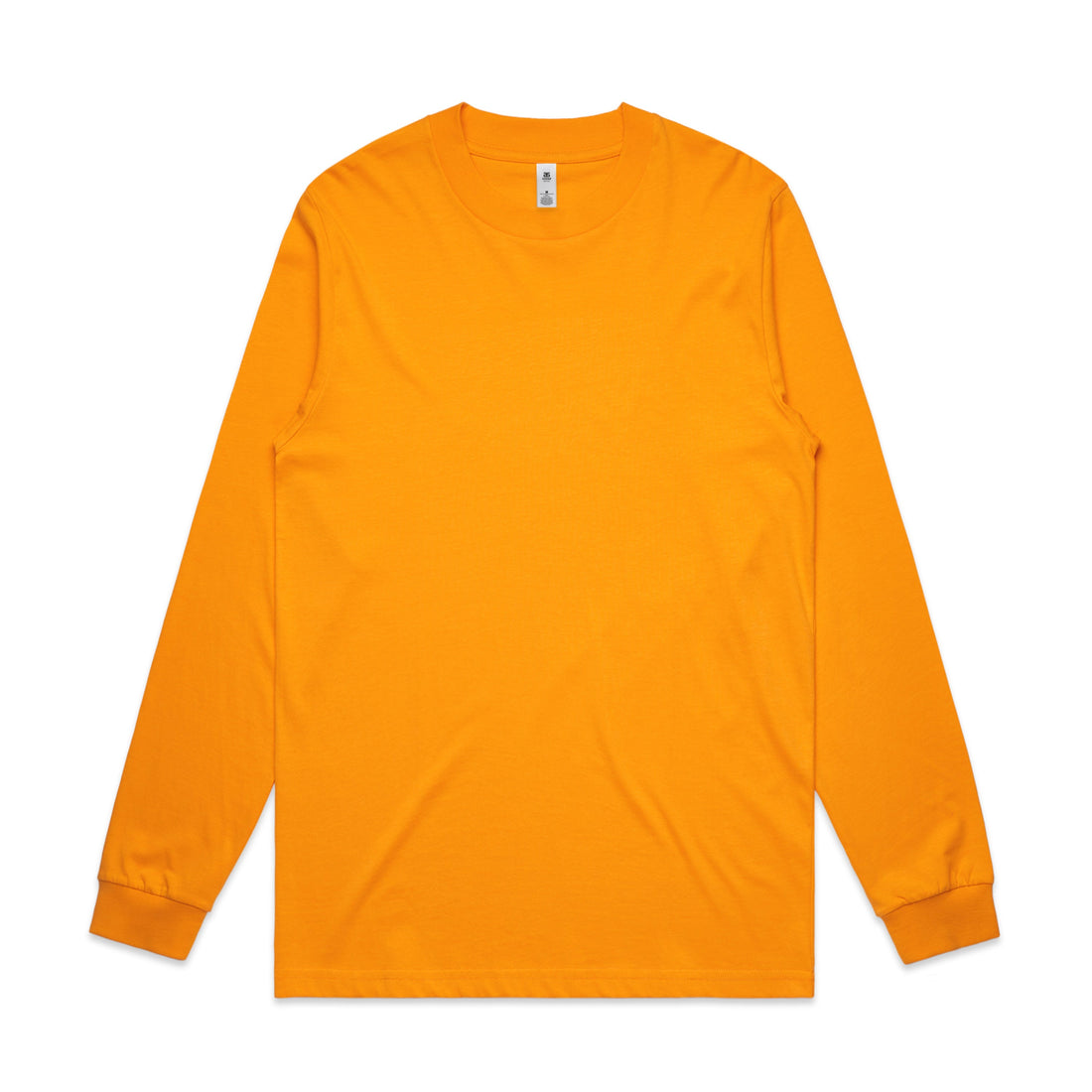 Men's General Long Sleeve Tee | Arena Custom Blanks - Arena Prints - Front - Gold - Yellow