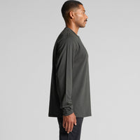 Men's General Long Sleeve Tee | Arena Custom Blanks - Arena Prints - Modeled Shot - Side