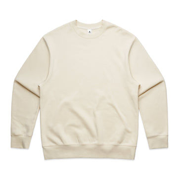 Men's Heavy Crew | Arena Custom Blanks - Arena Prints - Front -  Ecru - Cream