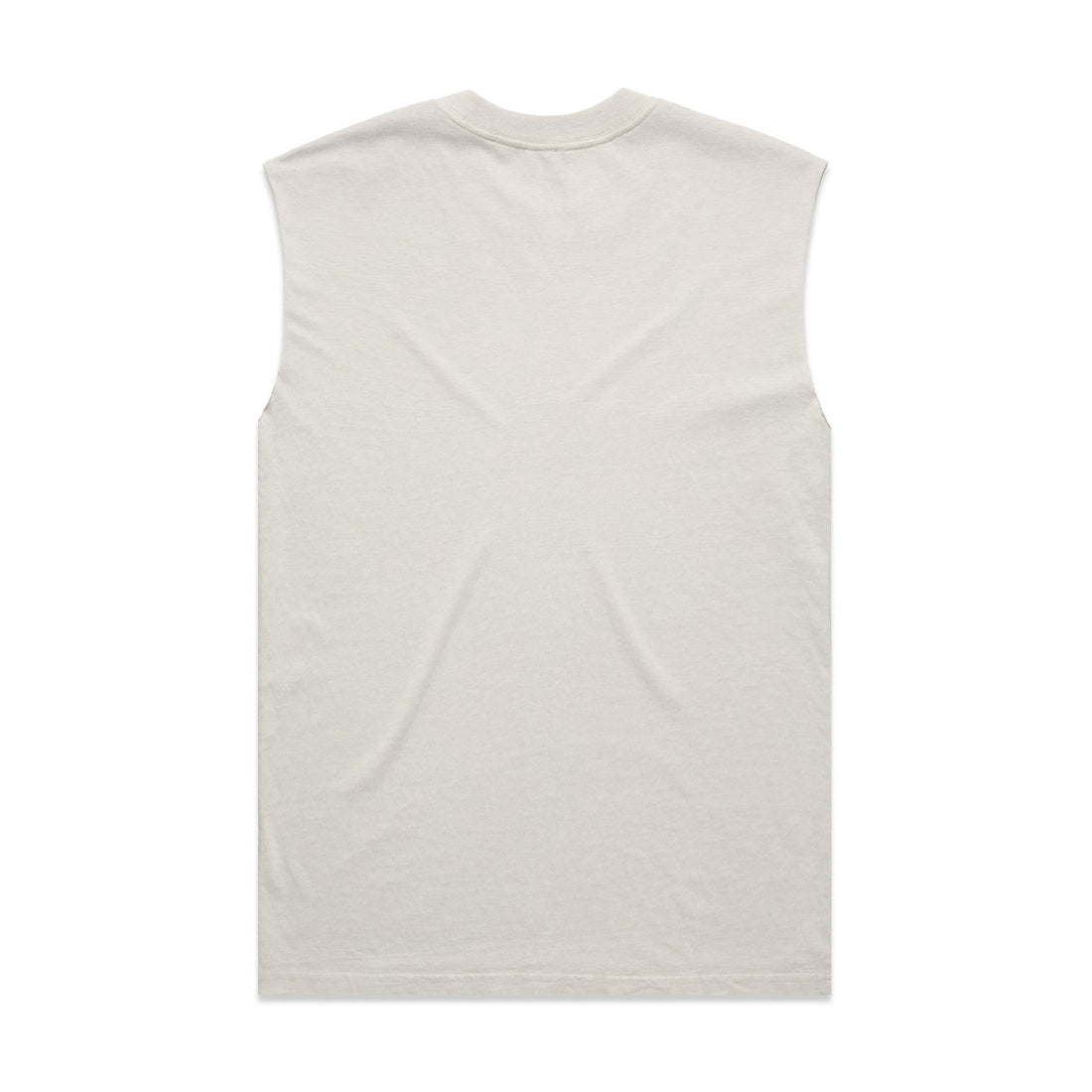 Men's Heavy Faded Tank | Arena Custom Blanks - Arena Prints - Back - Faded Bone- Cream