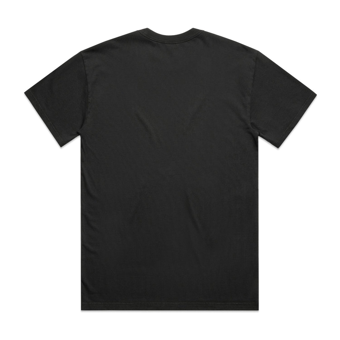 Men's Heavy Faded Tee |Arena Custom Blanks - Arena Prints - Back - Faded Coal - Black