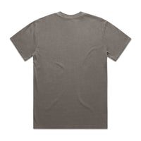 Men's Heavy Faded Tee |Arena Custom Blanks - Arena Prints - Back - Faded Grey - Grey