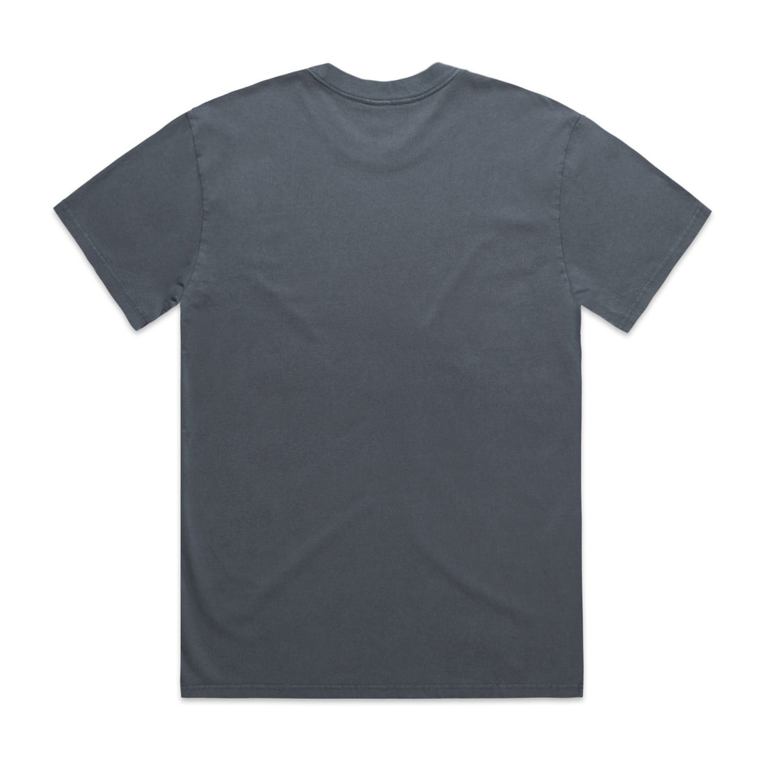 Men's Heavy Faded Tee |Arena Custom Blanks - Arena Prints - Back - Faded Indigo - Blue