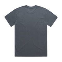 Men's Heavy Faded Tee |Arena Custom Blanks - Arena Prints - Back - Faded Indigo - Blue