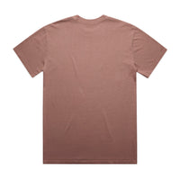 Men's Heavy Faded Tee |Arena Custom Blanks - Arena Prints - Back - Faded Pink - Pink